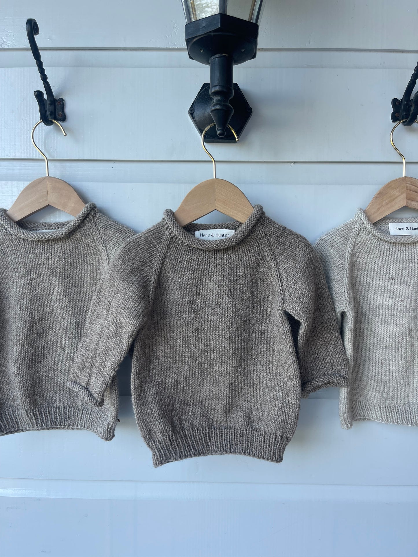 Hattie Roll Neck Jumper - Morepork