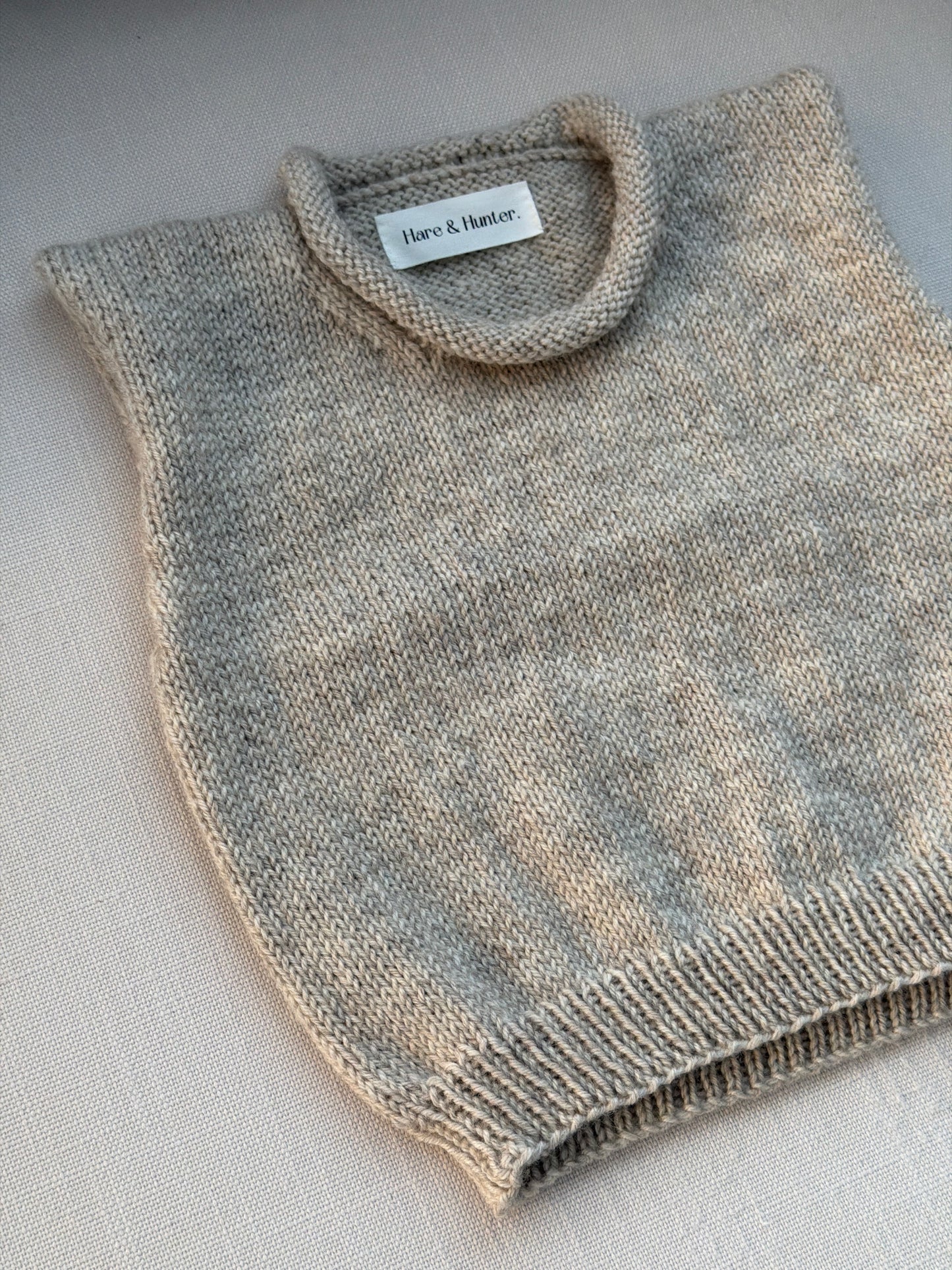 Hattie Roll-Neck Vest - Kiwi