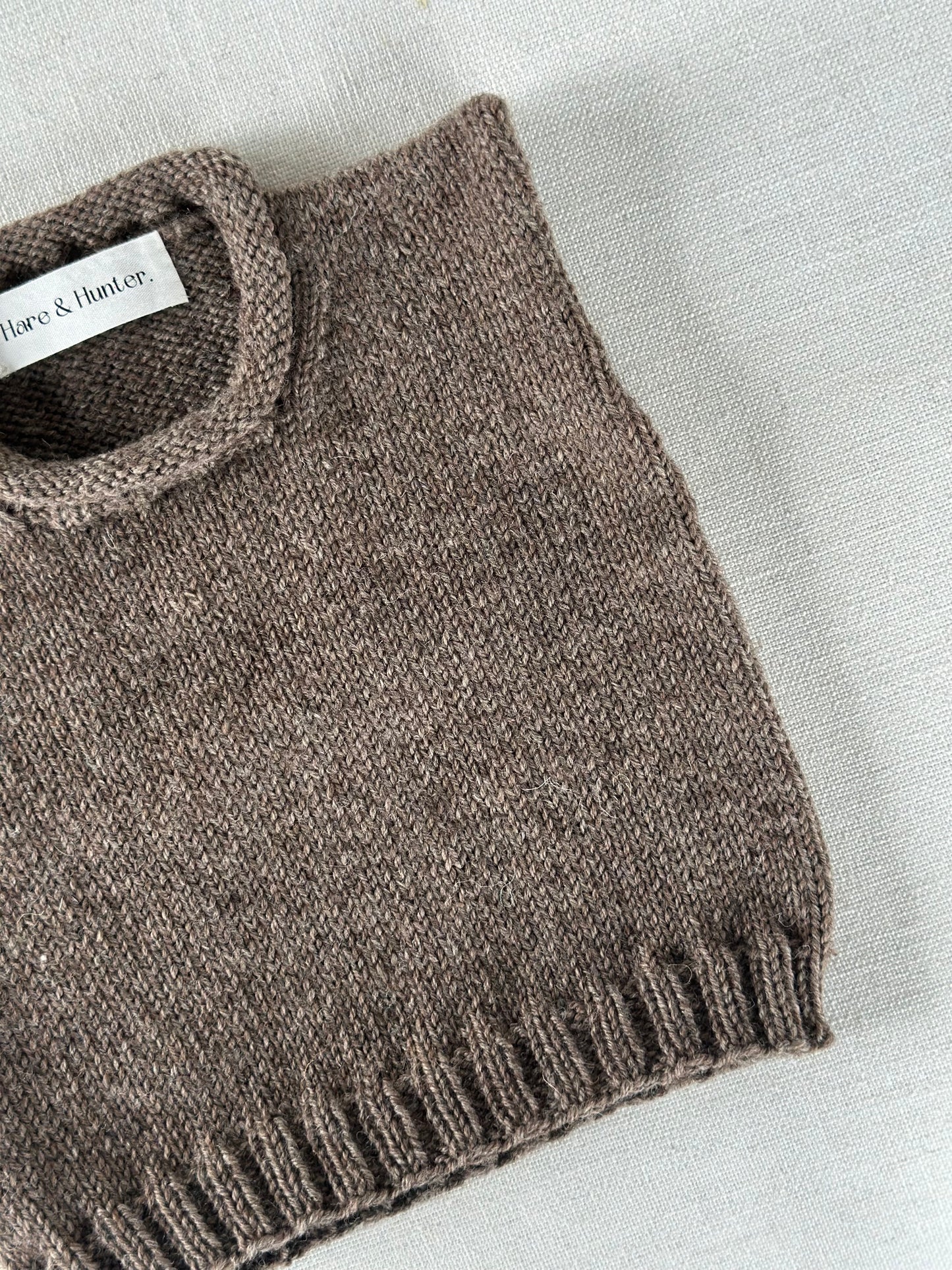 Harvey Roll-Neck Vest - Falcon