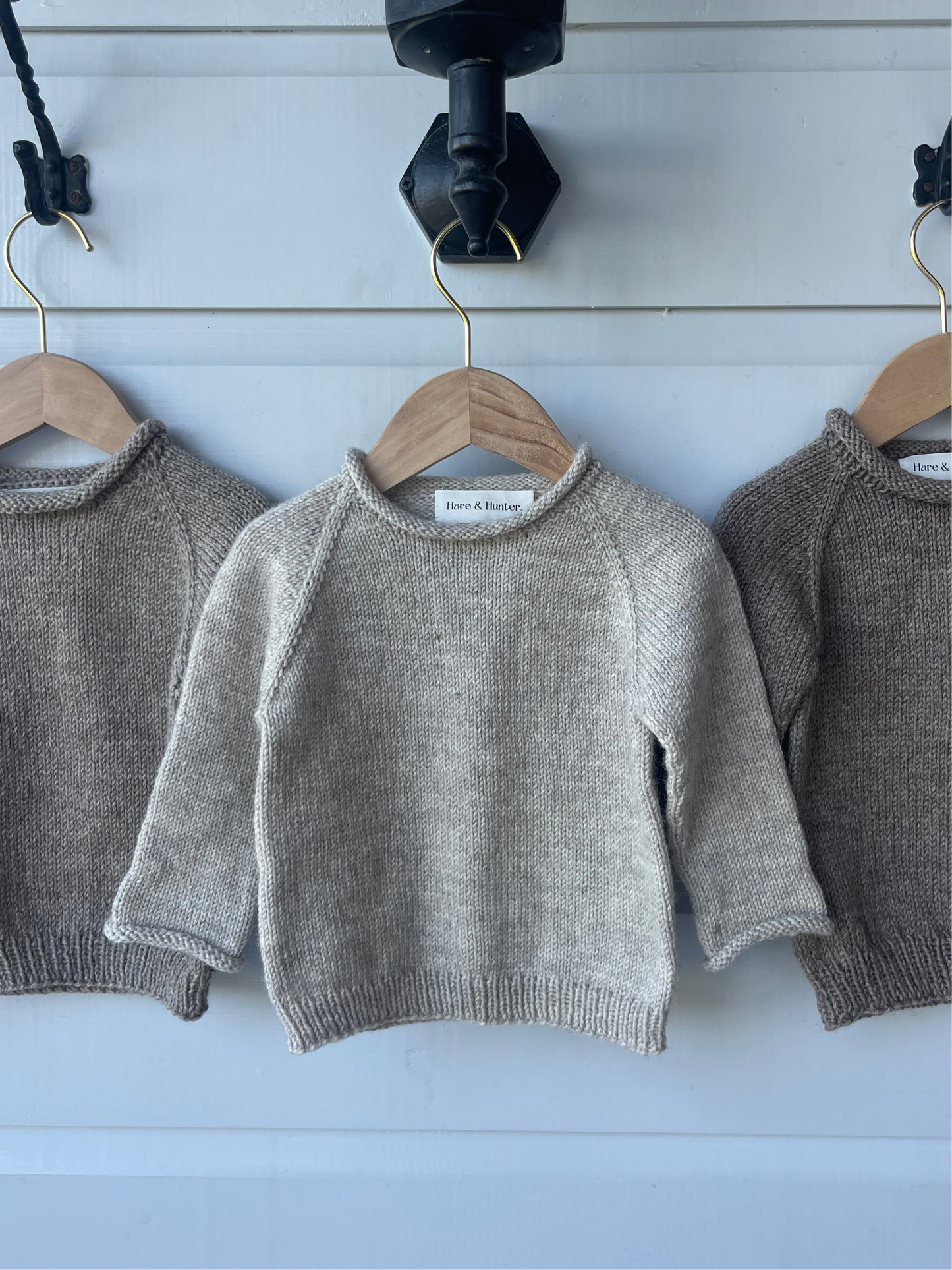 Hattie Roll Neck Jumper - Kiwi