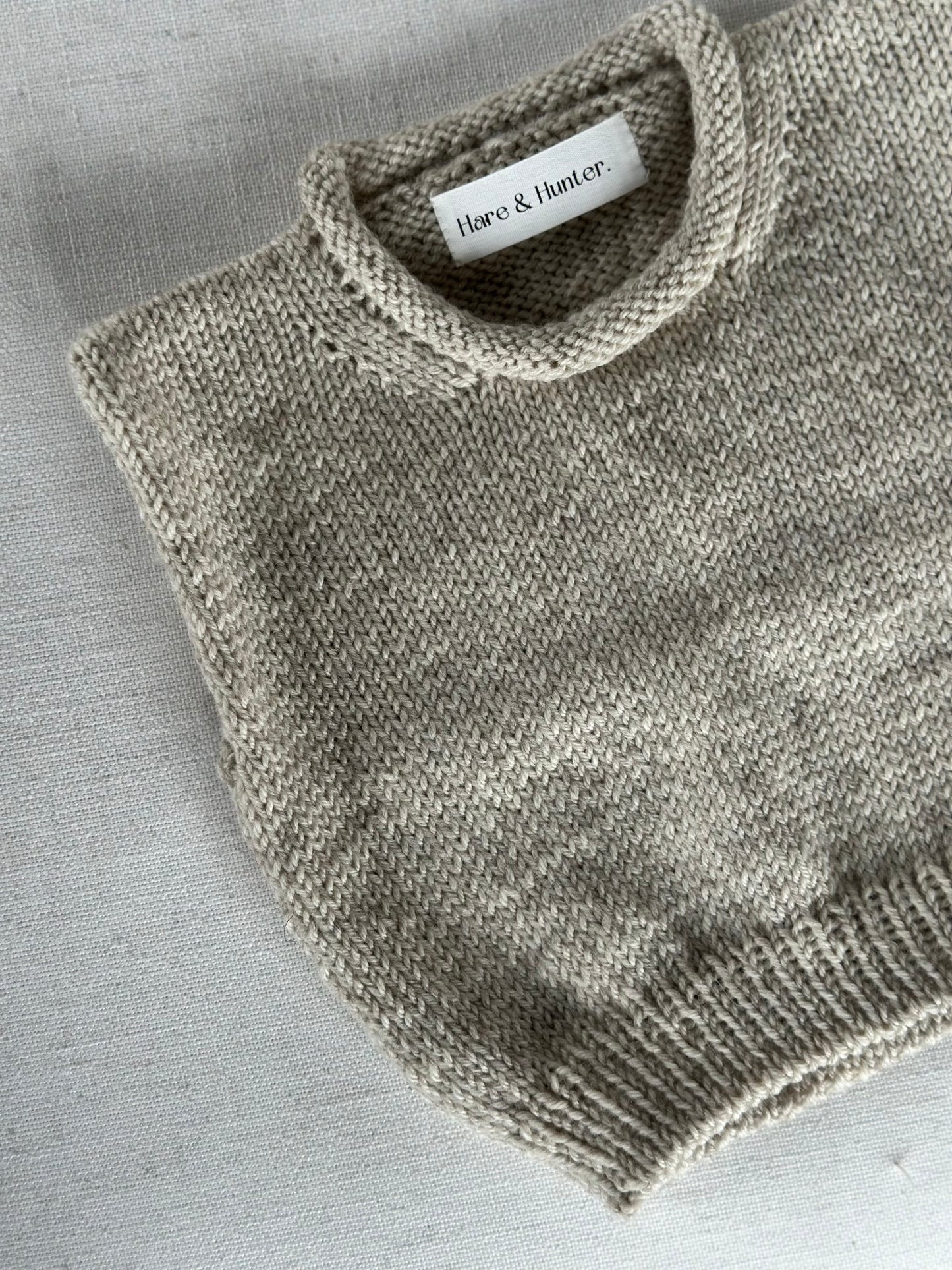 Hattie Roll-Neck Vest - Kiwi