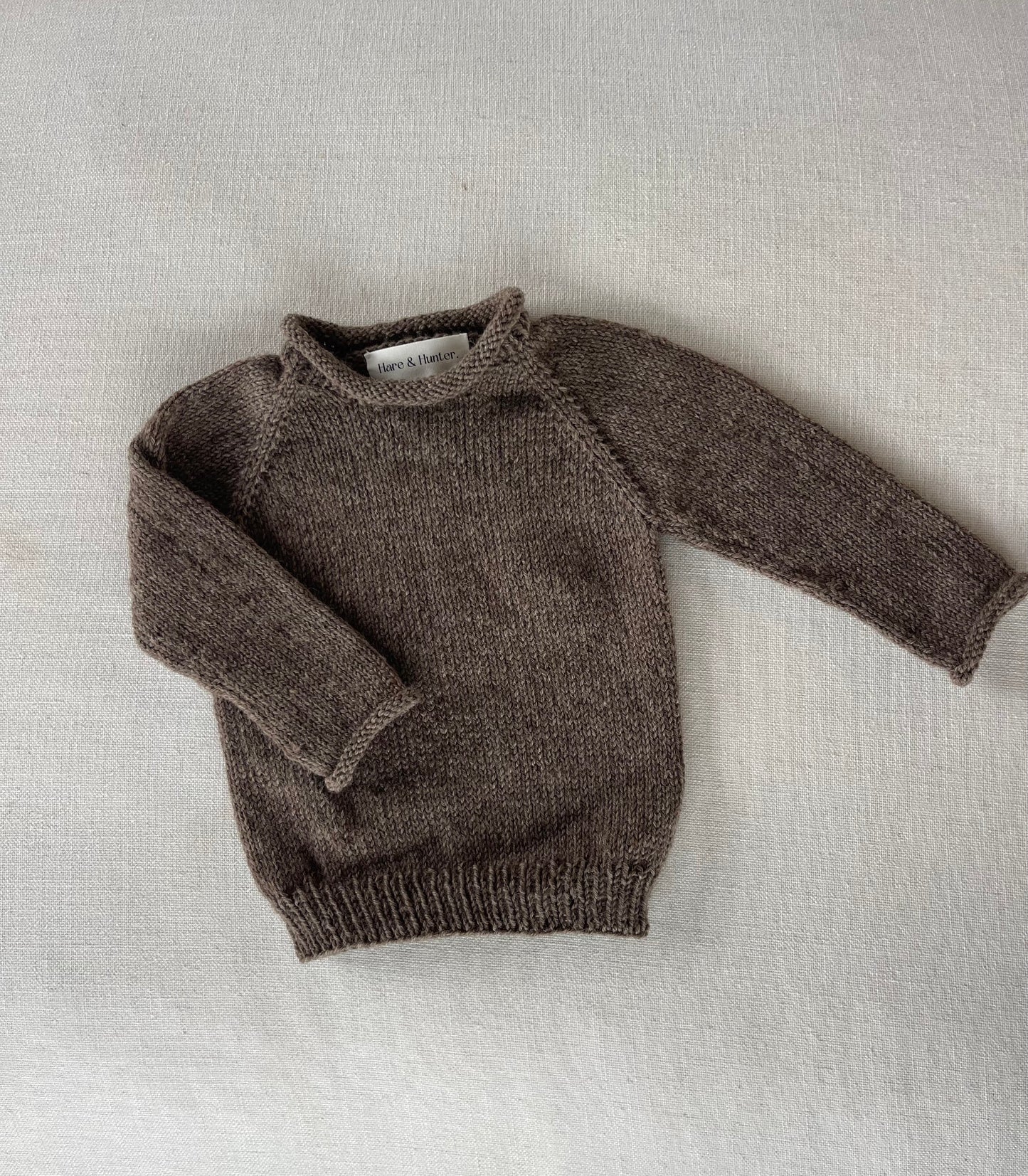 Hattie Roll Neck Jumper - Size 6-12m