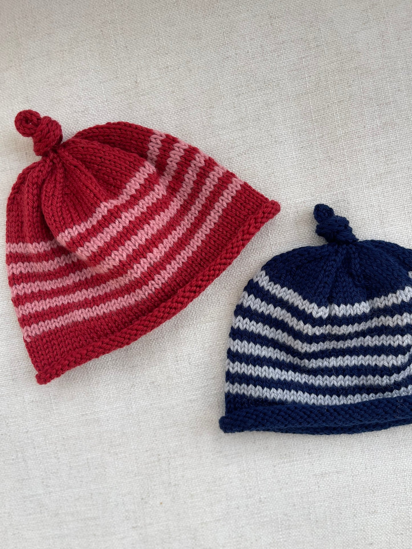 Top-knot Hat (sample) Navy/Blue