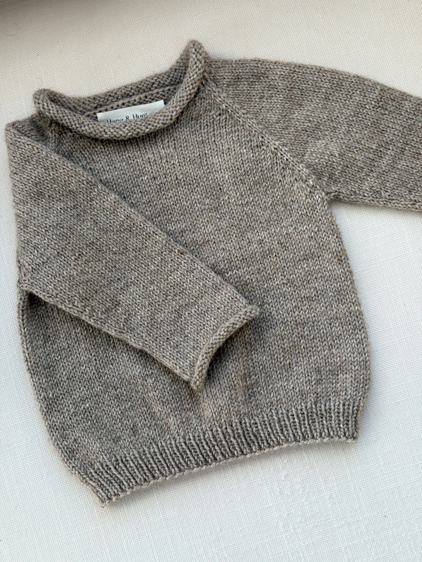 Hattie Roll-Neck Jumper - Morepork