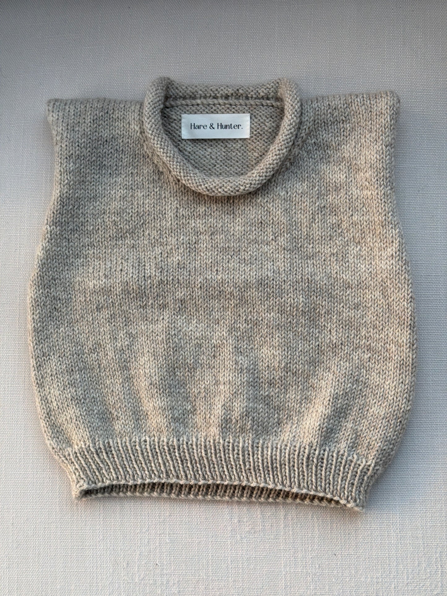 Hattie Roll-Neck Vest - Kiwi