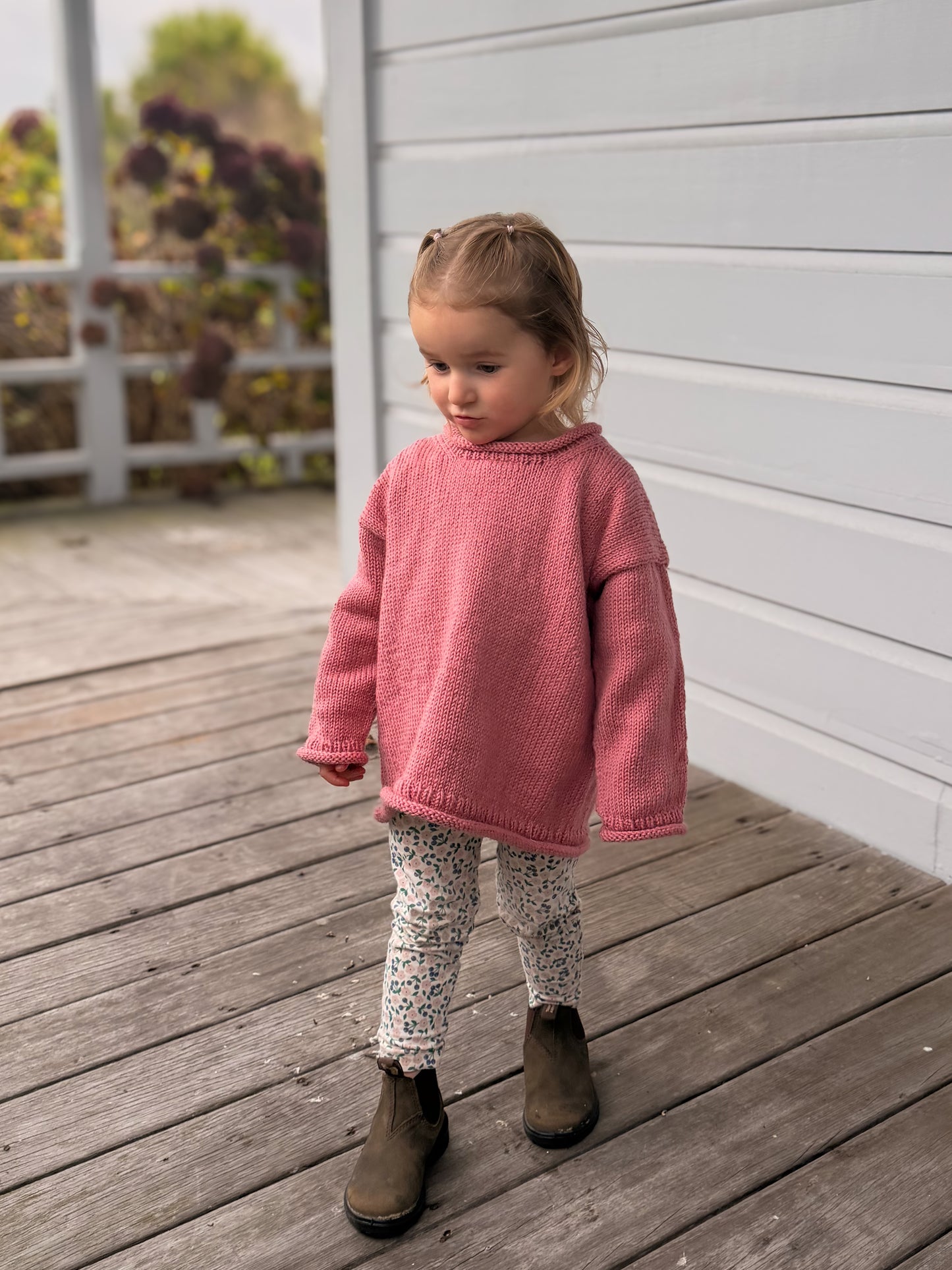 Tessa Drop-Shoulder Pullover