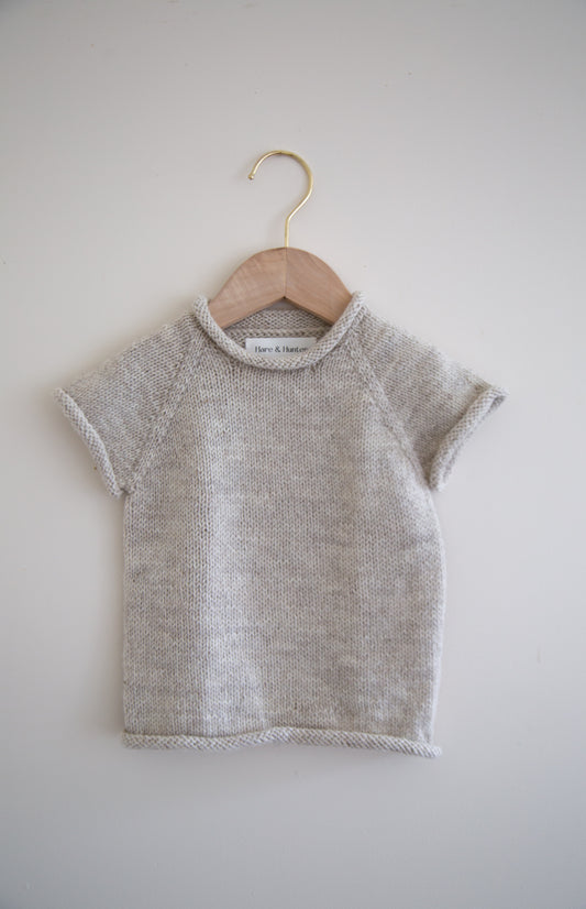 Tessa roll-neck T-shirt