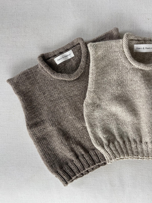 Harvey Roll Neck Vest - Size 1-2