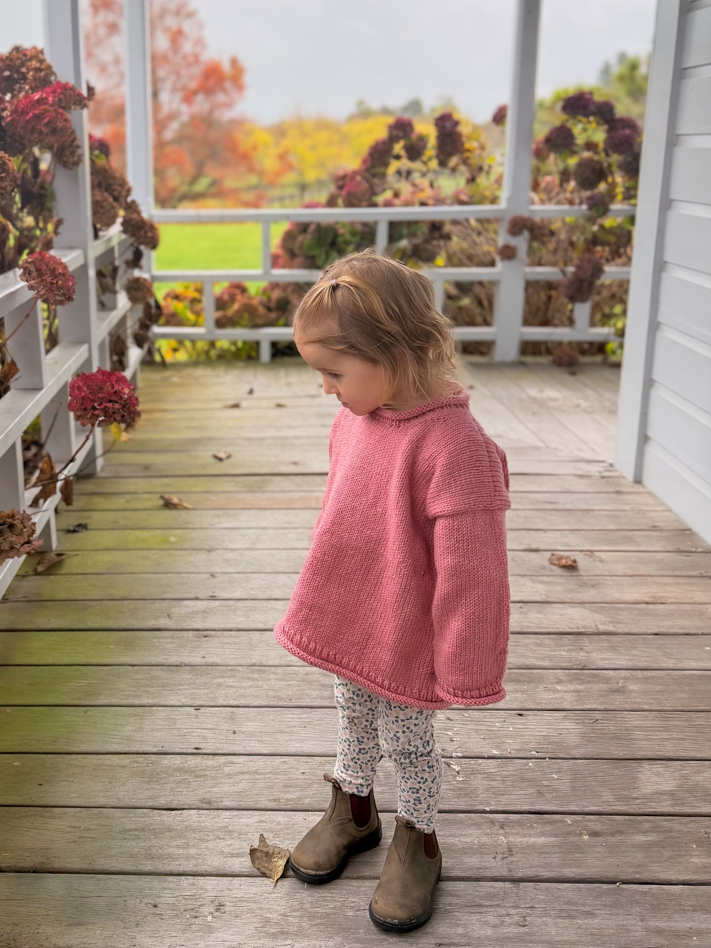 Tessa Drop-Shoulder Pullover